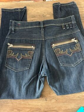 DIESEL High Rise CAYRE Stretch Skinny Blue Denim Jeans Womens